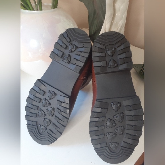 Brown Combat Boots - Picture 5 of 6